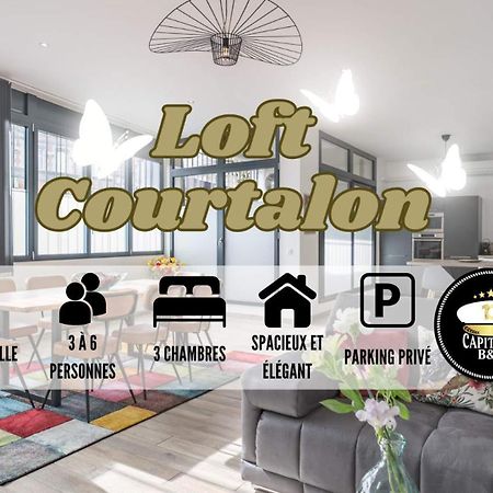 트루아 Loft Courtalon - Haut Standing - Patio - Parking Prives 아파트 외부 사진