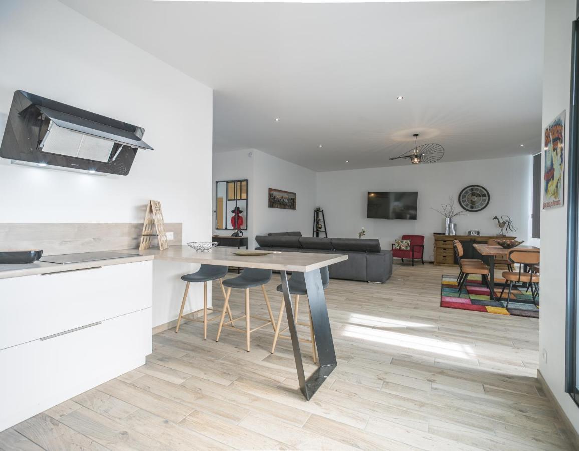 트루아 Loft Courtalon - Haut Standing - Patio - Parking Prives 아파트 외부 사진