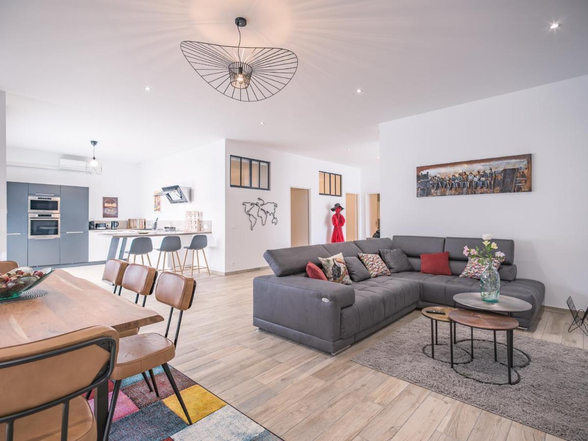 트루아 Loft Courtalon - Haut Standing - Patio - Parking Prives 아파트 외부 사진